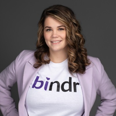 Mary, Founder & CEO of Bindr